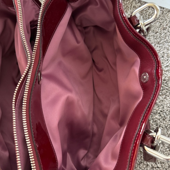 NWT Red Patent Leather Purse/Bag - Picture 8 of 10